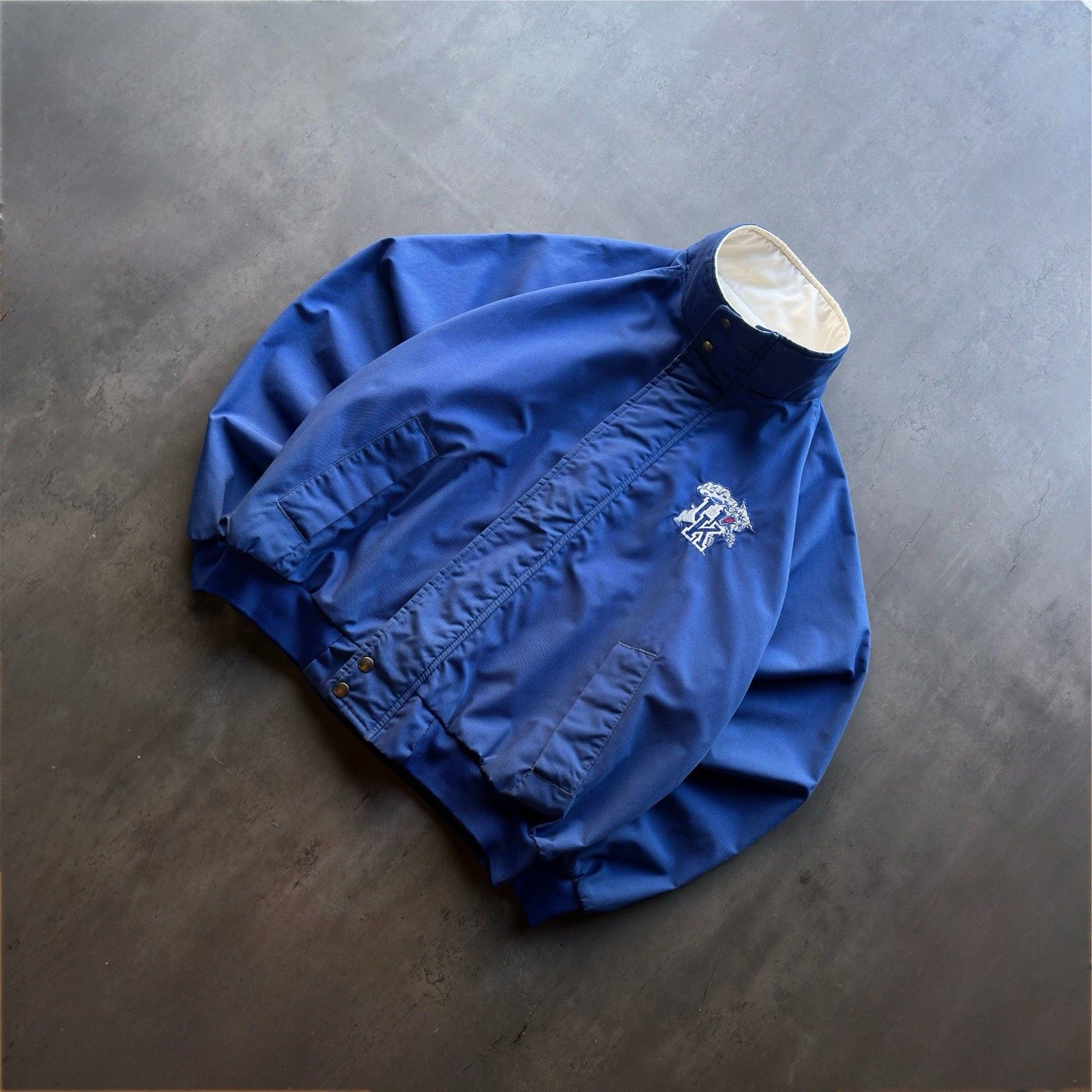 Vintage Swingster Kentucky Wildcats Uk Jacket Blue Made Usa Xl